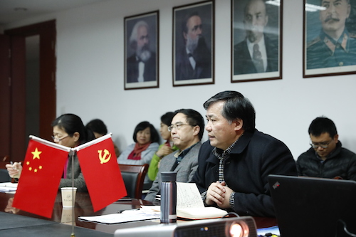 博彩导航
党总支书记、院长余龙进在会上讲话